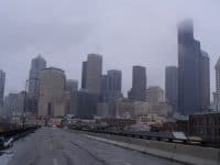 Seattle's Alaskan Way Viaduct October 2011 photo by Carole Cancler