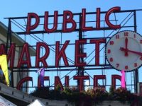 Pike Place Market clock (C.Cancler)