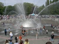 Seattle Center International Fountain by Joe Mabel