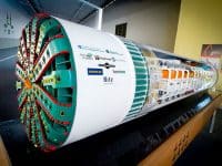 Big Bertha tunneling machine model WSDOT photo