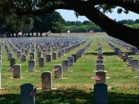 cemetery flags