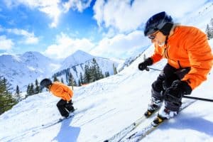 downhill skiers iStock_000023582367