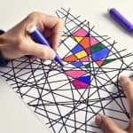coloring a drawing