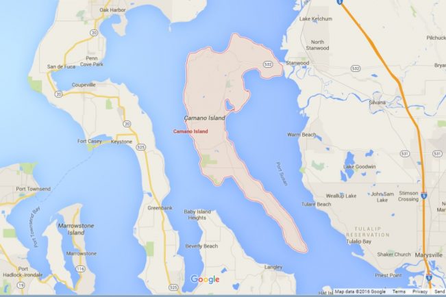 Camano Island Google Map