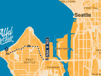 Alki Art Fair map 2017 (fair use)