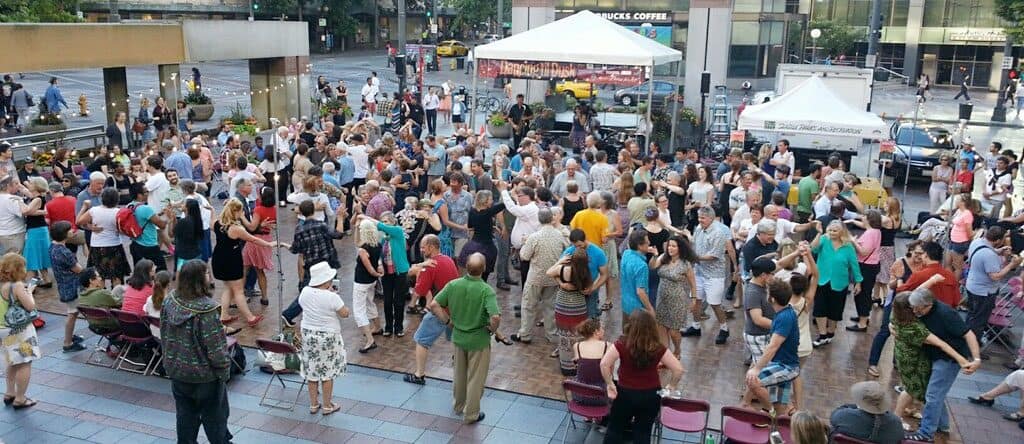 Dancing til Dusk at Westlake Park