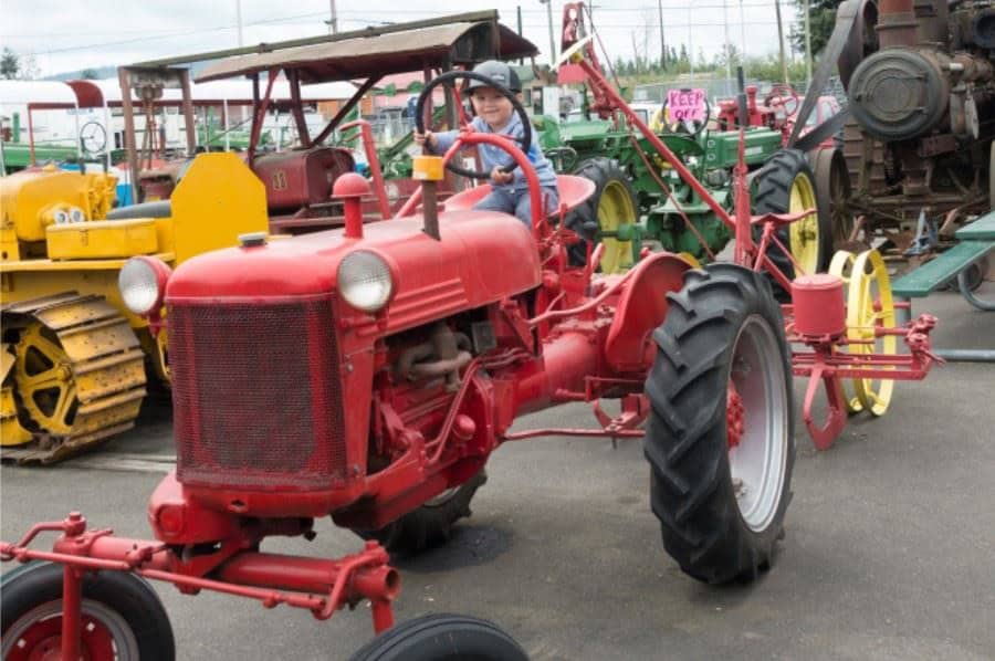 Evergreen State Fair agricultural displays