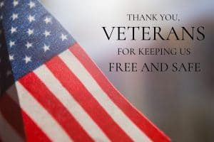 veterans day flag