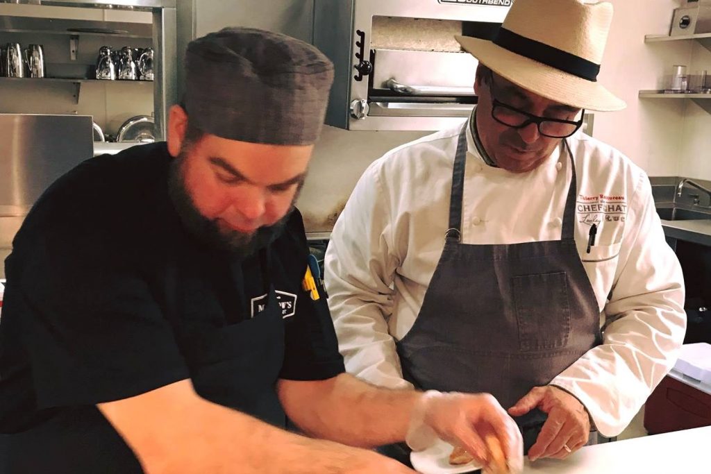 FareStart Guest Chef Thierry Rautureau with Apprentice D.J. November 1 2017
