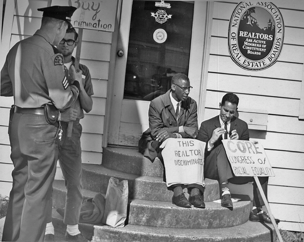 Seattle Fair Housing Protest 1964 (Seattle Municipal Archives)