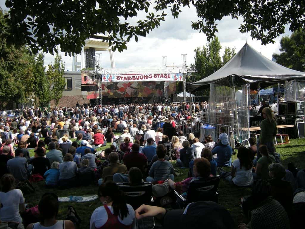 Discount tickets to Seattle Bumbershoot Labor Day Festival Greater