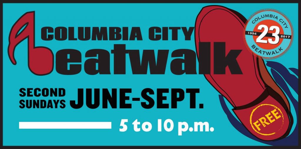 Columbia City Beatwalk logo