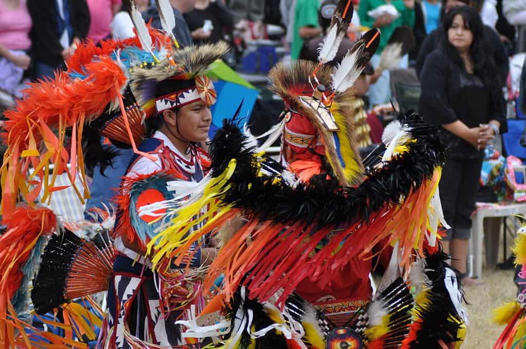 Seafair 2010 Indian Days Pow Wow, Seattle, WA photo by Joe Mabel (CC3)