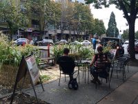 Seattle PARKing day parklet 2015