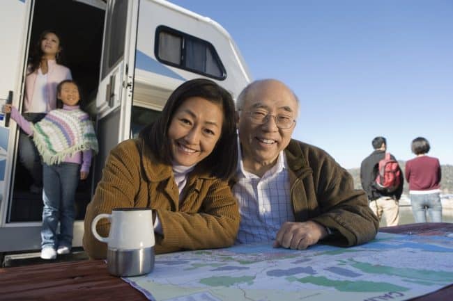 Family Road Trip in a camper