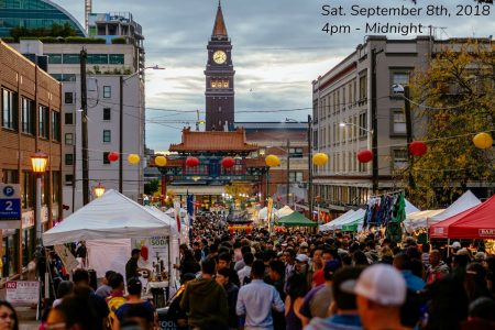 Chinatown Night Market crowd