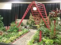 Northwest Flower Garden Show found objects in the landscape photo by Carole Cancler