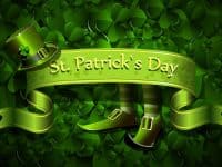 St. Patrick's Day banner