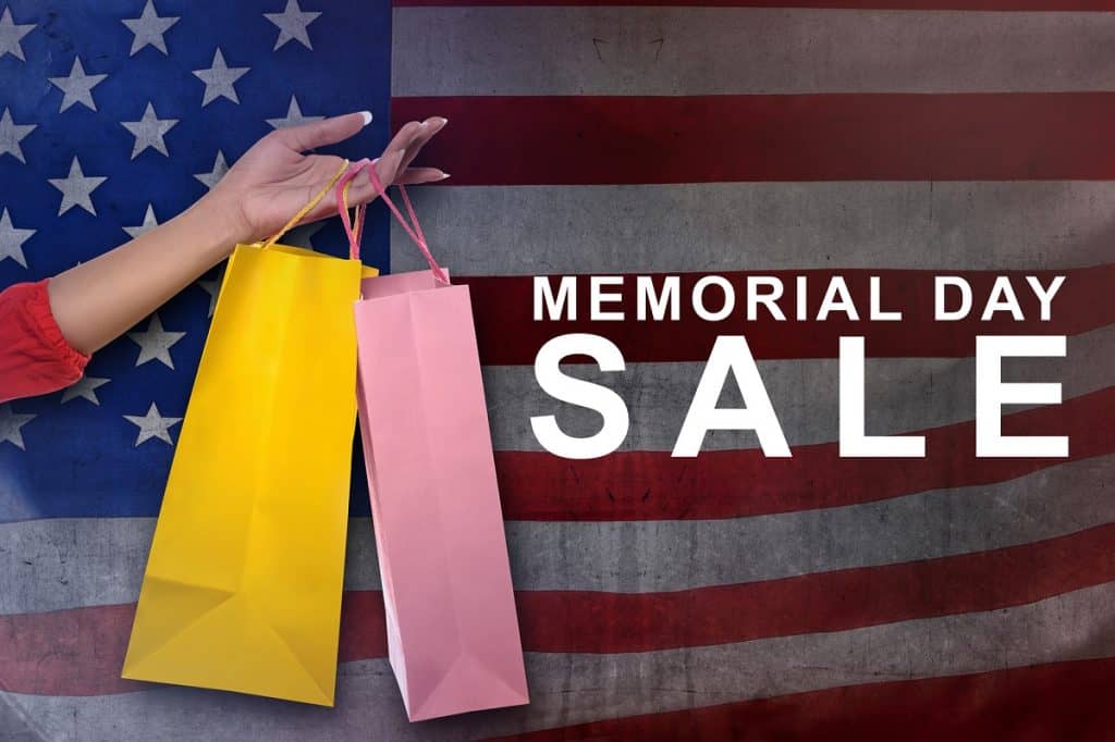 memorial day sale banner