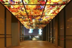 Chihuly bridge to Tacoma Glass Museum - DepositPhotos.com