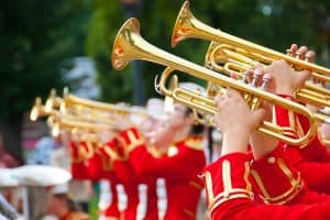 Parade marching band photo by toxawww - DepositPhotos.com