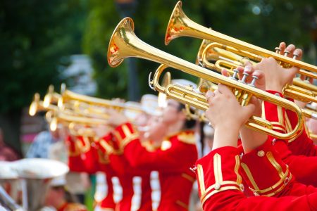 Parade marching band photo by toxawww - DepositPhotos.com