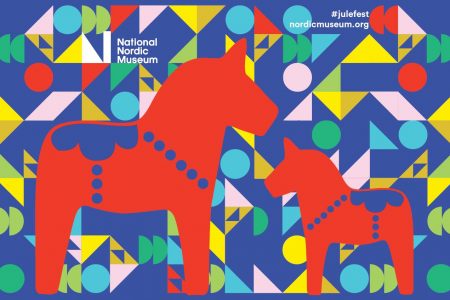 Banner for National Nordic Museum Julefest 2020