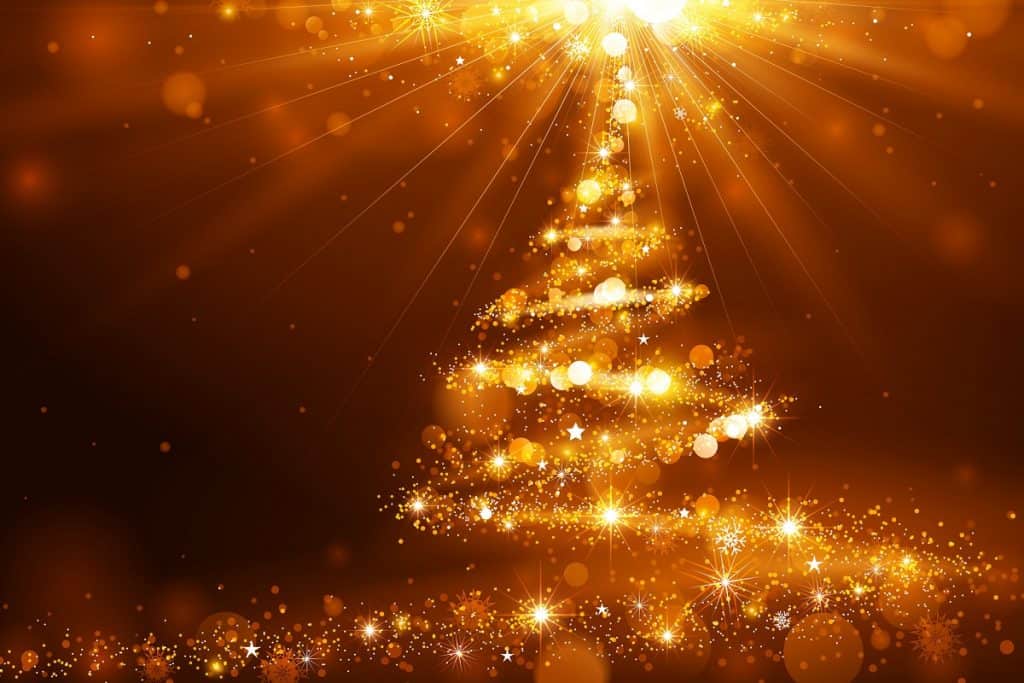 Depositphotos_33231867_l-2015 Golden Christmas tree lights vector by -Baks-