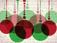Christmas ornaments and christmas music image by pizla09 - DepositPhotos.com
