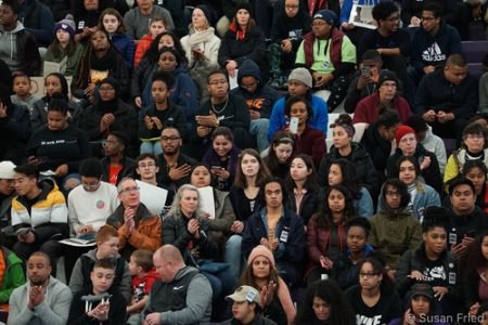 MLK 2019 Seattle March and Rally crowd