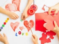 diy valentine card making