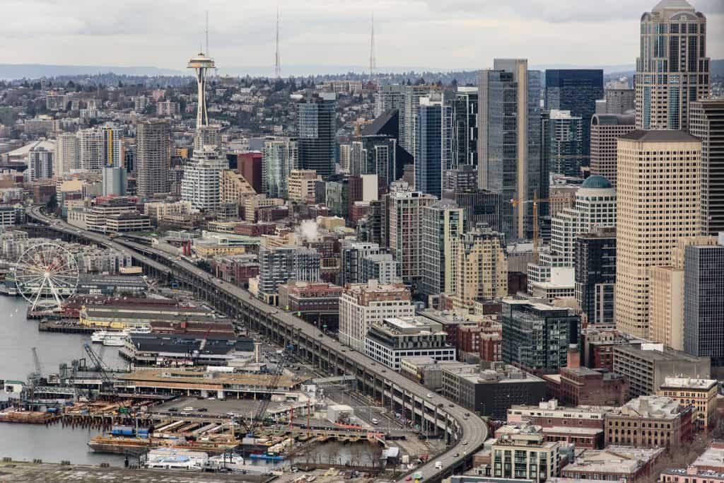 Seattle Alaskan Way Viaduct February 15, 2018 (WSDOT photo, CC2)