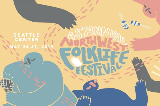 Northwest Folklife Festival 2019 banner