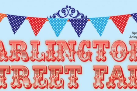 Arlington Street Fair banner