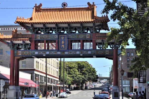 Seattle Chinatown Gate 2010 Photo by Joe Mabel - edited (CC3)