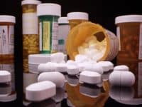 prescription medications pill bottles