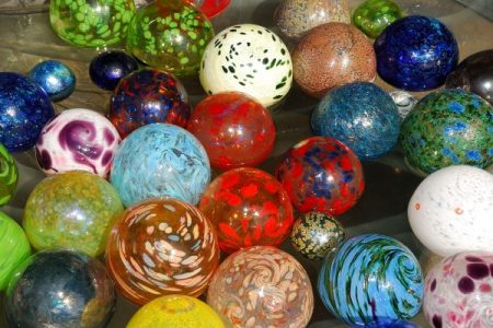 hand blown glass balls