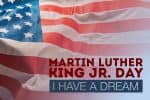 Martin Luther King Jr Day poster