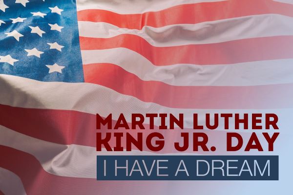 Martin Luther King Jr Day poster