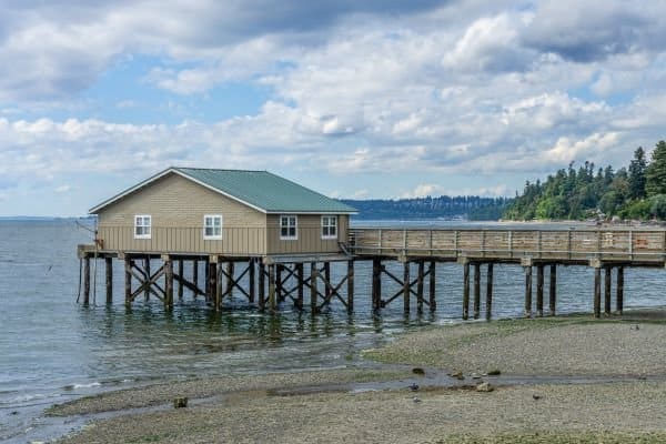 MaST Center pier at Redondo Beach, Washington