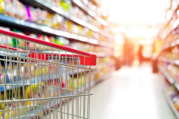 grocery store shopping cart