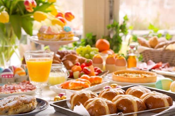 Easter Brunch or Dinner dine in delivery or takeout