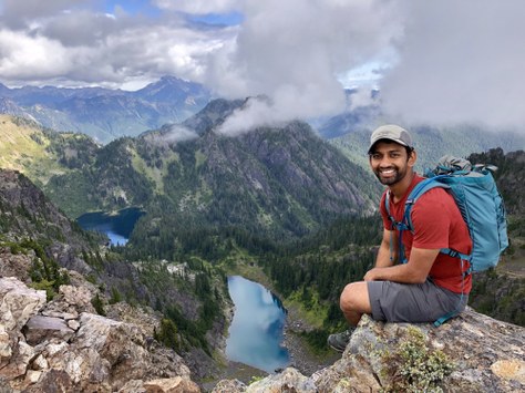 Mountaineer volunteer Krishna Dase