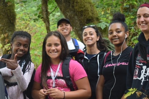 Mountaineers Youth Education members