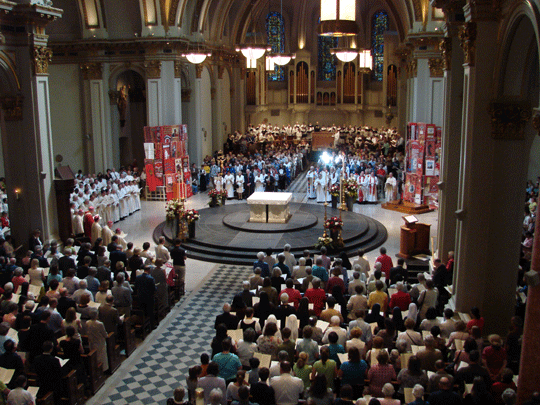 St James Cathedral 2007 centennial mass