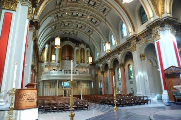 St James Cathedral organ - west galley