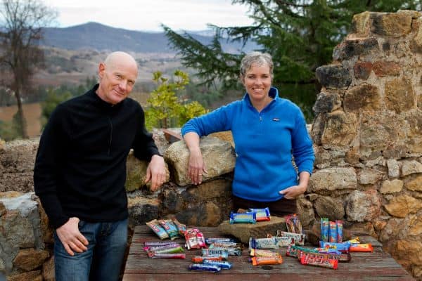 Gary Erickson and Kit Crawford, co-owners of Clif Bar and Company