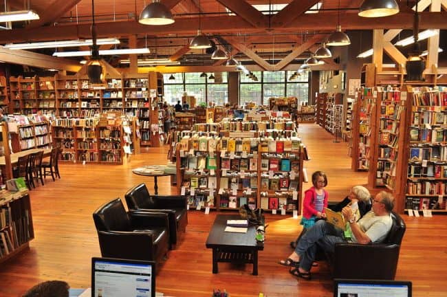 Elliott Bay Bookstore on Seattle's Capitol Hill photo by Joe Mabel (CC3)