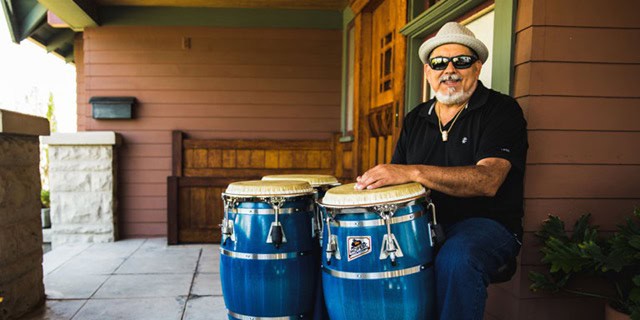 Poncho Sanchez Latin Jazz musician
