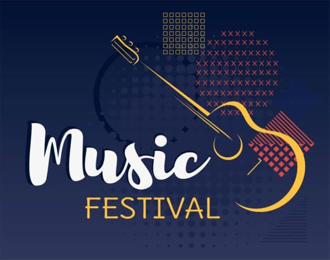 Generic "Music Festival" banner